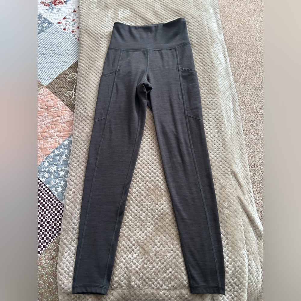 AE The Everything Pocket High-Waisted Legging XS Gray